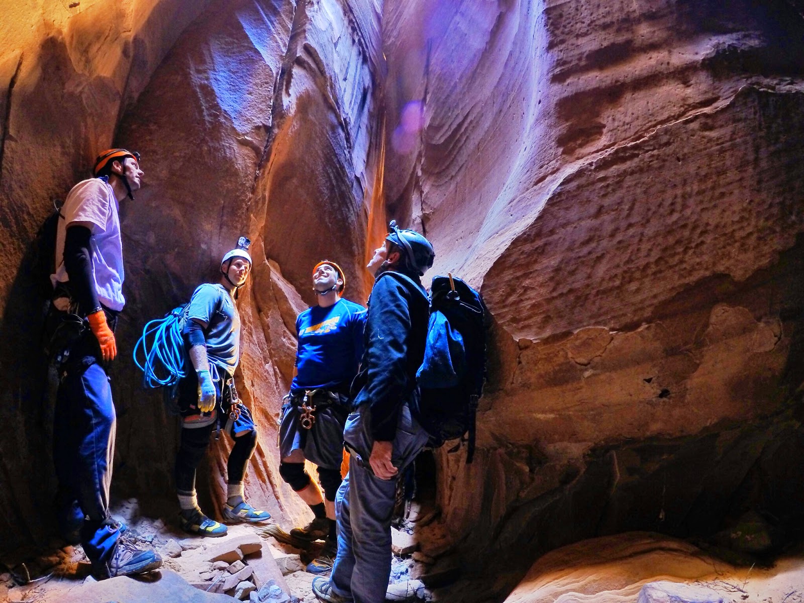 Slot canyons in moab utah